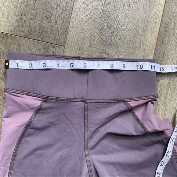 Michi Glow High Waisted Leggings Luxury Activewear Lavender Purple XS - Picture 9 of 11